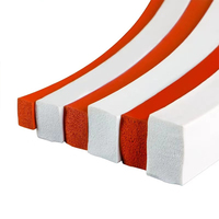 Silicone extrudé résistant aux hautes températures Epdm mousse de caoutchouc éponge joint de porte bande d'étanchéité coupe personnalisable traitée