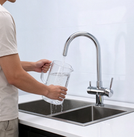 Robinet de cuisine 5-en-1 haut de gamme à eau gazeuse chaude et froide, filtre à eau RO 5 voies, mélangeur et robinet à eau gazeuse – Meilleures ventes