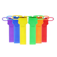 Serrure de sécurité personnalisée RUIER REM004 avec options multicolores et marquage laser pour boîtes de compteurs électriques et d'eau