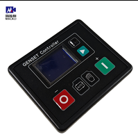 GU601A Set Generator kontrol ganda, modul keamanan kontroler Waktu Nyata tampilan LCD aksesoris Remote otomatis/Manual