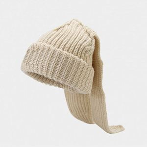 Nuevo Gorro de Invierno 2024 con Orejas de Conejo, Gorro de Punto Acrílico para Mujer, Moda Urbana, Cálido para Exteriores, con Orejas Largas - Product Image 4