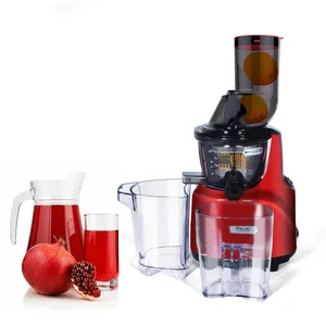 2023 hot sale wide chute battery operated high quality cold press commercial orange juicer machine slow Juicer