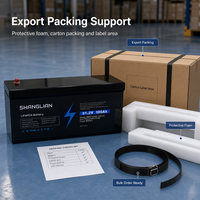 Batterie de stockage à cycle profond LiFePO4 12,8 V 100 Ah empilable 15 kWh avec BMS intelligent Fabriqué en Chine