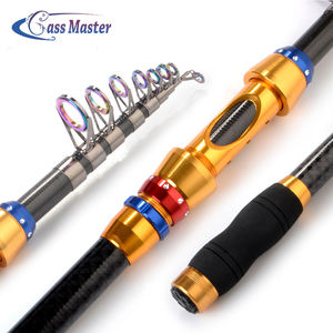 Carbon Angelrute 2,1 M 2,4 M 2,7 M <span class=keywords><strong>3</strong></span>,0 M Angelrute Carbon Teleskop Stangen Ultra Licht Karpfen angelrute - Product Image 3