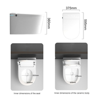 WC intelligents avec sièges chauffants, populaires au Danemark, produits pour la maison intelligente, Inodoros Inteligentes, Toilettes Intelligentes