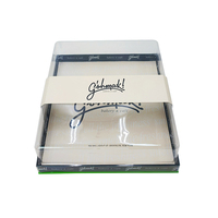Caja de Regalo Personalizada al por Mayor para Pastelería, Postres, Impermeable, Portátil, Reciclada, con Funda Impresa