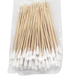 Medical Cotton Tipped Applicator 6'' Length Cotton Swabs