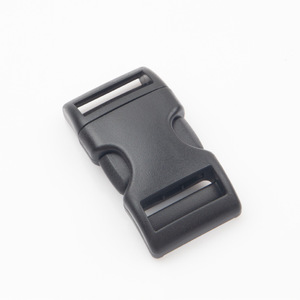Double Adjustable Plastic Buckle 1.5cm 2.0cm 2.5cm Inner Diameter For Bags Belts <b>Webbing</b> Helmet <b>Straps</b> Black - Product Image 2