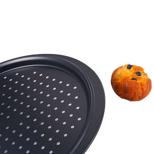 <span class=keywords><strong>Moule</strong></span> <span class=keywords><strong>à</strong></span> <span class=keywords><strong>tarte</strong></span> rond en acier au carbone, <span class=keywords><strong>moule</strong></span> <span class=keywords><strong>à</strong></span> pâtisserie <span class=keywords><strong>perforé</strong></span>, plateau de service pour pizza, plaque de cuisson antiadhésive, <span class=keywords><strong>moule</strong></span> <span class=keywords><strong>à</strong></span> pizza pour four - Product Image 6