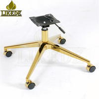 Nouveau aluminium moderne canapé jambes en métal de remplacement de pieds de jambe de chaise
