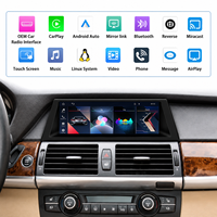 Radio para Auto con Pantalla IPS de 8.8" para BMW X5/X6 E70/E71 2007-2013 con Audio de Alta Resolución, 8GB+128GB de Almacenamiento, CarPlay y Android Auto