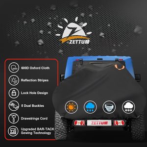 <span class=keywords><strong>Housse</strong></span> de vélo pour le transport de 2 vélos sur la <span class=keywords><strong>voiture</strong></span> <span class=keywords><strong>Porte</strong></span>-vélo arrière Transport Heavy Duty Waterproof 600D Oxford Bicycle Rack Covers - Product Image 3