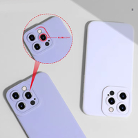 Funda Protectora para Teléfono de TPU Suave de Color Puro, Paquete Completo, para iPhone 18 17 16 Pro Max, Impermeable y Resistente a Golpes