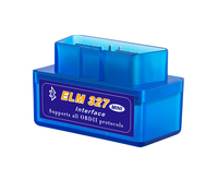 KINGBOLEN Precio al por Mayor Mini ELM327 BT V2.1 OBD2 Herramienta de Diagnóstico de Automóviles Adaptador ELM 327 BT V2.1 para Dispositivos Android