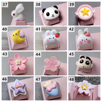 Joli dessin animé mignon clavier mécanique personnalisé clavier mécanique de jeu simple bricolage Keycaps ESC 1U 4R XDA Keycaps