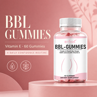 BIYODE Africa : Gummies BBL pour le rehaussement des hanches et des fesses, complément santé, en stock, faible MOQ, vente en gros directe usine