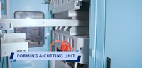 Machine de thermoformage entièrement automatique pour la fabrication de barquettes à œufs en PP, PET, PS, PVC, EPS, contenants alimentaires en plastique et boîtes à emporter