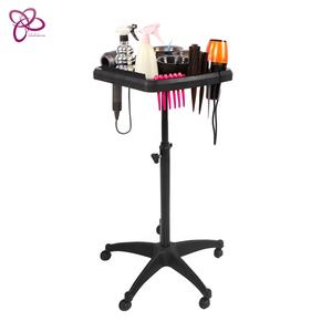 Carro de extensión de cabello para salón de belleza, 4 ruedas, coloridas estaciones de hierro, muebles Retro plegables - Product Image 3