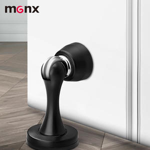 Butée de porte de haute qualité en alliage de zinc, butée de porte magnétique puissante, sans perçage, anti-collision, montage au sol - Product Image 4