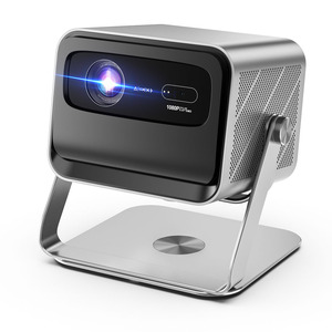 Proyektor DLP Pintar Portabel <span class=keywords><strong>3D</strong></span> Ready Native 1080P Mendukung 4K Android 13 Home Theater 360 Metal Gimbal Stand Kompatibel Netflix - Product Image 6