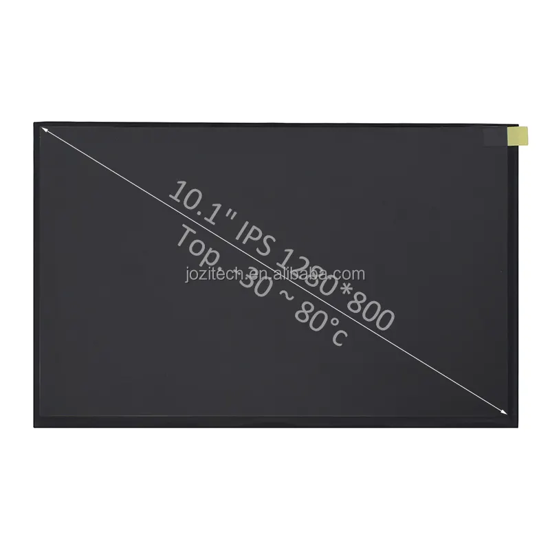 Wide Temperature TFT 10.1 Inch LCD 1000nits High Brightness IPS Display 10.1inch 1280*800 option With USB Capacitive Touch Panel