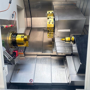 مخرطة CNC أفقية مائلة متوسطة الحجم مع برج أدوات علوي يتم التحكم فيه بالبرمجيات، تحكم CNC، 15 محطة أدوات عالية - Product Image 6