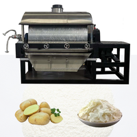 300 petit modèle séchoir à grattoir à tambour rotatif pour levure de bière/boue/acide humique pour la Machine de séchage de traitement des aliments