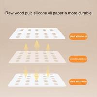 Papiers de cuisson ronds, en silicone alimentaire épais, pour four, cuiseur vapeur et barbecue