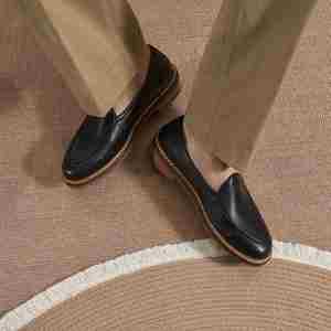 Zapatos Casuales Personalizados para Hombre, Zapatos de Estilo Deportivo para Caminar al Aire Libre de Alta Calidad, Zapatillas de Cuero Genuino, Mocasines de Lujo, Zapatos con Logotipo Personalizado para Hombre - Product Image 6