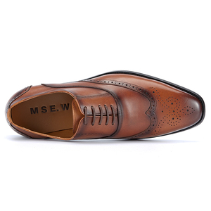 Nouvelles Chaussures Habillées en Cuir Véritable pour Hommes Style 2024 – Vente en Gros de Chaussures Oxford Formelles par des Fournisseurs Chinois - Product Image 3