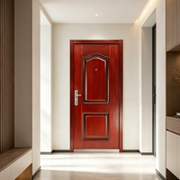 High Security Thickened Steel Plate Multi-lock System Soundproof Water Proof Wear-Resistant Anti-theft Door Security Door