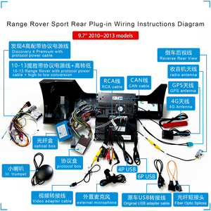 Radio Multimedia estéreo para coche <span class=keywords><strong>Android</strong></span> 13 DE 9,7 pulgadas para Land <span class=keywords><strong>Rover</strong></span> <span class=keywords><strong>Range</strong></span> <span class=keywords><strong>Sport</strong></span> L320 2010-2013 Radio para coche <span class=keywords><strong>Android</strong></span> - Product Image 4