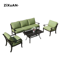 2021 heißer verkauf Hervorragende garten set chaise lounge metall aluminium moderne outdoor sofas für terrasse, balkon stuhl im freien möbel