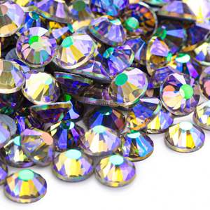 Prix bas, vente en gros d'usine, cristaux de verre SS20 SS6-SS30, pierres précieuses, strass - Product Image 5