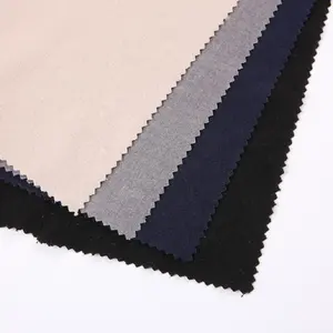 TR 220GSM garment fabric woven brushed plain fabric polyester rayon stretch lycra material for lady dresses or pants