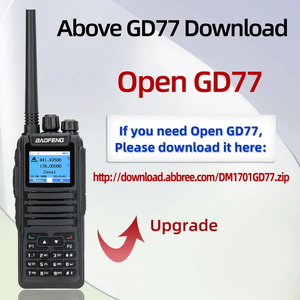 Baofeng Dmr Dm-1701デジタルラジオトランシーバーデュアルモードアナログオープンGd77デュアルタイムスロットTier 1 + <span class=keywords><strong>2</strong></span>ハム双方向ラジオ - Product Image 5