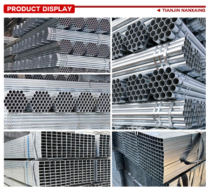 Nanxiang thép carbon ống tròn bs1387 A500 s275jr gi ống nhúng nóng ống thép mạ kẽm - Product Image 3