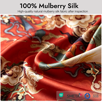 Foulard de luxe 70x70 cm en soie de mûrier 100% imprimé numériquement, bandana carré moyen tendance pour femme 2026