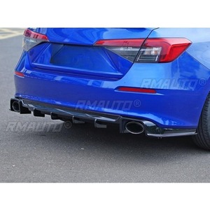 For Honda Civic 11th Generation 2022-2024 <b>Car</b> Rear Bumper Lip Splitter <b>Diffuser</b> Body Kit Bumper Guard Protector Accessories - Product Image 6