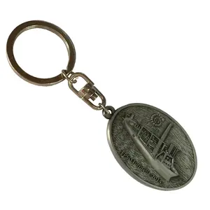 צד כפול אבץ סגסוגת Keychain סגנון מותאם אישית תגי מתכת עם עיצוב שונה