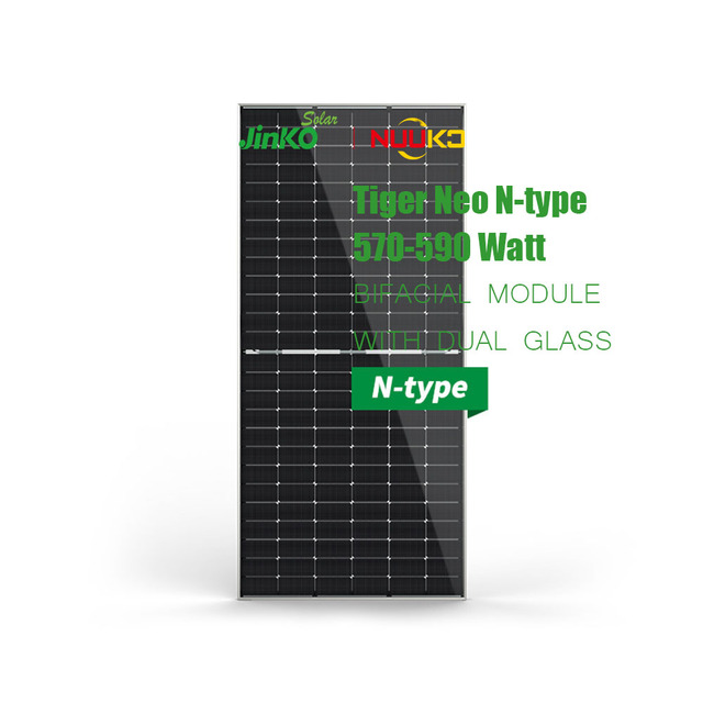 TOPCon Pv Module Solar Panel Solar Photovoltaic Panels 550w 570w 580w 590w 450w Bifacial Jinko Solar Panels