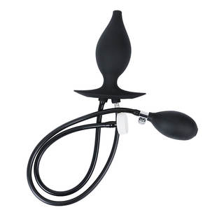 सिलिकॉन inflatable वयस्क गुदा प्लग सेक्स खिलौना पानी की बोतल एडाप्टर एनीमा और हस्तमैथुन के लिए फ्लशिंग उपकरण - Product Image 5