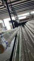 Tuyau en PVC blanc rigide et fin, tube plastique creux, vente chaude directe usine