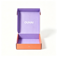Boîte d'expédition en carton ondulé personnalisée en gros avec logo imprimé, boîtes d'expédition pour la promotion alimentaire, les cadeaux et l'emballage papier