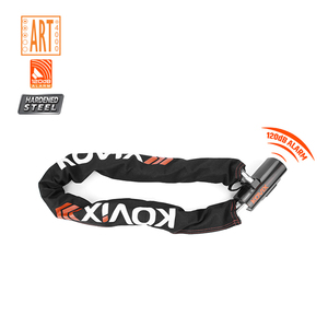 Serrure à chaîne de vélo en acier trempé renforcé de 12mm <span class=keywords><strong>antivol</strong></span> dispositif de sécurité de vélo de serrure d'alarme de <span class=keywords><strong>moto</strong></span> - Product Image 5