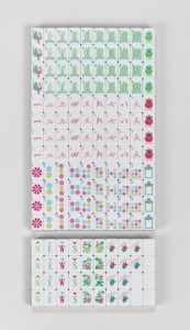 커스텀 모델 179 4단 모던 아메리칸 마작 160개 아크릴 타일 레오파드 & 거북이 무늬 디자인 휴대용 고급 마작 세트 - Product Image 2