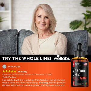 Biocaro <span class=keywords><strong>Vitamina</strong></span> <span class=keywords><strong>B12</strong></span> Gotas <span class=keywords><strong>Sublingual</strong></span> Líquido Vegano <span class=keywords><strong>B12</strong></span> <span class=keywords><strong>Vitamina</strong></span> <span class=keywords><strong>5000</strong></span> <span class=keywords><strong>MCG</strong></span> Metilcobalamina <span class=keywords><strong>B12</strong></span> Suplemento - Product Image 6