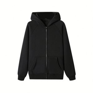 2025 Men High Quality Sets with Zip up Hoodie Oversized Sports Fleece Jogger Sweatpants and Hoodie Set <b>No</b> <b>logo</b> - Product Image 5