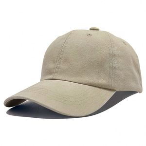 Gorras de Béisbol Vintage Premium al por Mayor, sin Estructura, con Logotipo Bordado en 3D Personalizado, Tela Lavada, Gorras Lisas Estilo Dad Hat - Product Image 4