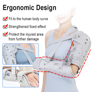 Tutore Regolabile per Fissaggio <span class=keywords><strong>Spalla</strong></span> e Gomito, Ortesi Post-Operatoria per Riabilitazione di Fratture <span class=keywords><strong>Spalla</strong></span> e Braccio Superiore, Leggero - Product Image 5